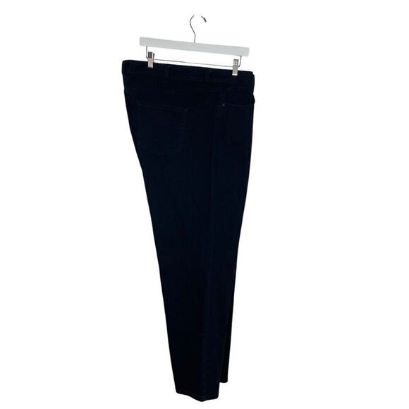 Style & Co Womens Dark Rinse Blue High-Rise Straight Leg Jeans Plus Size 24W NWT - Picture 2 of 6
